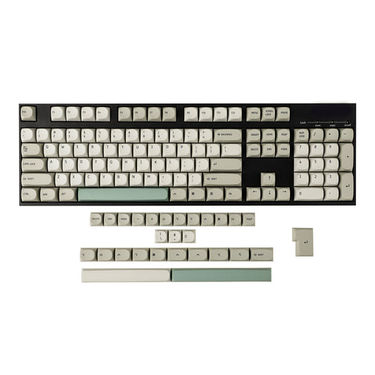 YMDK 9009 Retro 132 keys Keycaps(MA Profile Dye Sub PBT 1.4mm Thickness)